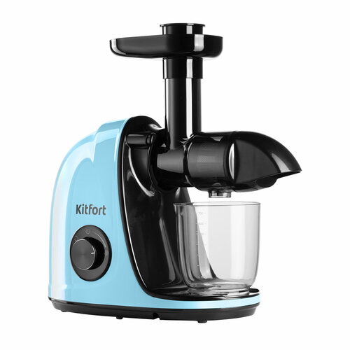 Шнековая соковыжималка Kitfort КТ-1146-5 голубой 6990₽