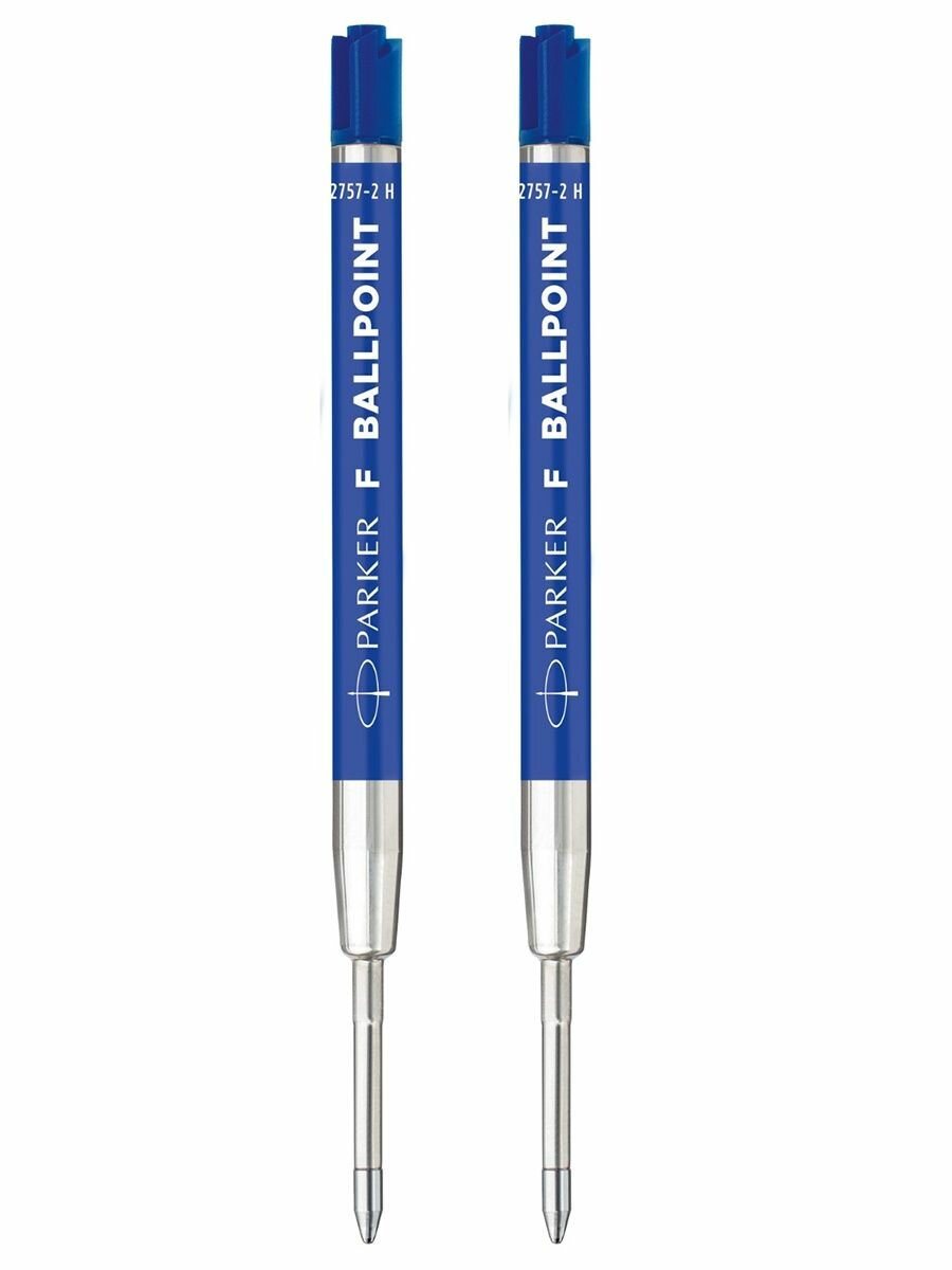 Стержень шариковый Parker QuinkFlow Basic Z09 (CW2166544) M 0.7мм синие чернила блистер (2шт) - фото №7