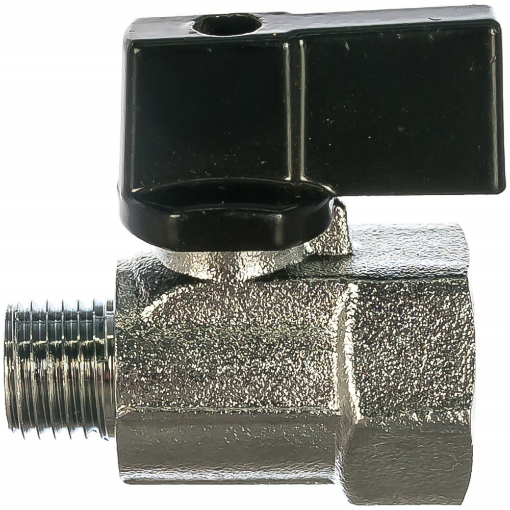 фото ELSEN Кран шаровой MINI прямой 1/4 1/4 НВ ручка-бабочка EV93.1414