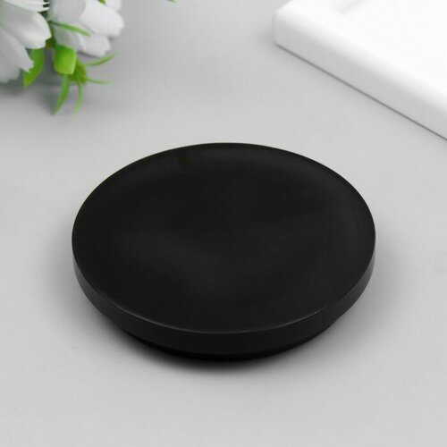 Крышка из стекла Гладкая-черная 15х8 см 332₽