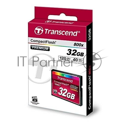 Карта памяти Transcend CF 32Gb 800X (TS32GCF800) - фото №10