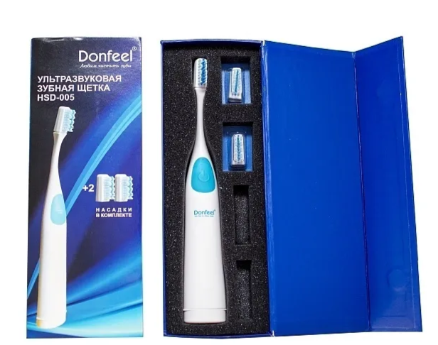 Зубная щетка электрическая Donfeel HSD-005 Blue - фото №12