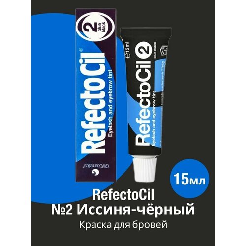 RefectoCil № 2 Краска иссиня-черный 15мл