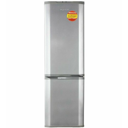 Холодильник орск 175 MI, 365 л, двухкамерный, с нижней морозильной камерой, металлик искристый