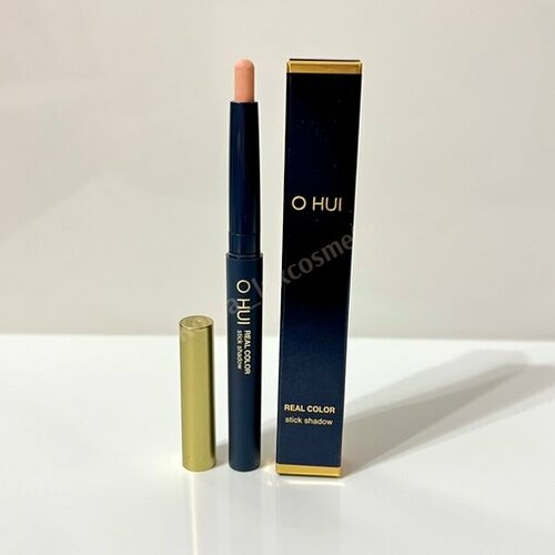 O HUI Стойкие тени стик для век (02 персик) Real color stick shadow peach