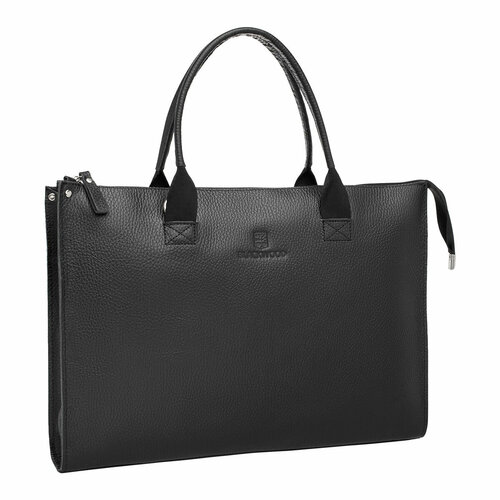 Портфель BLACKWOOD фактура гладкая черный 8070₽