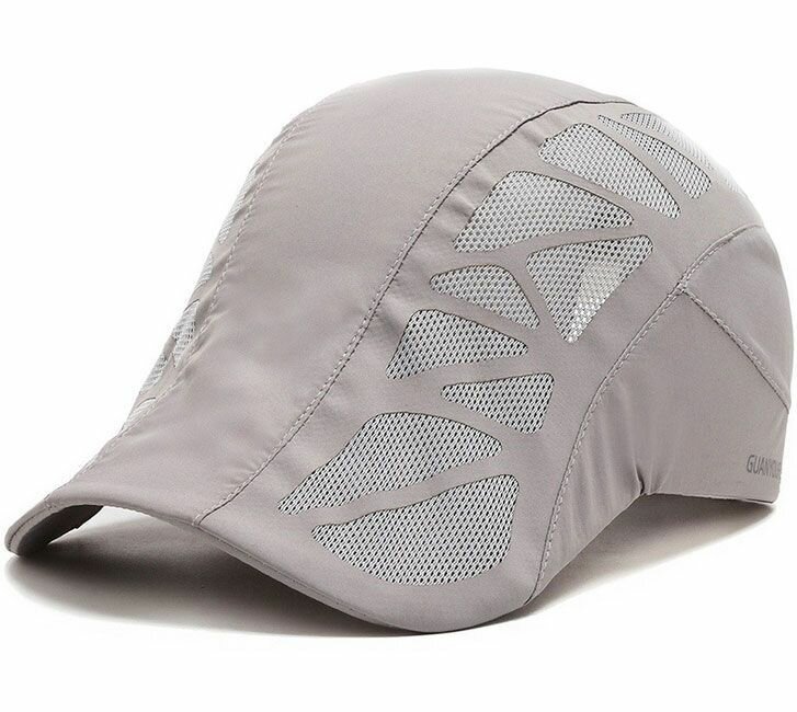 Бейсболка Рыболовная кепка "Guanyoufu" (светло-серая) демисезонная серый 