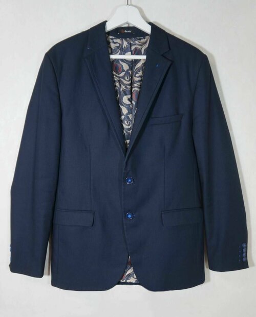 Школьный пиджак Herdal, размер 17 лет, синий