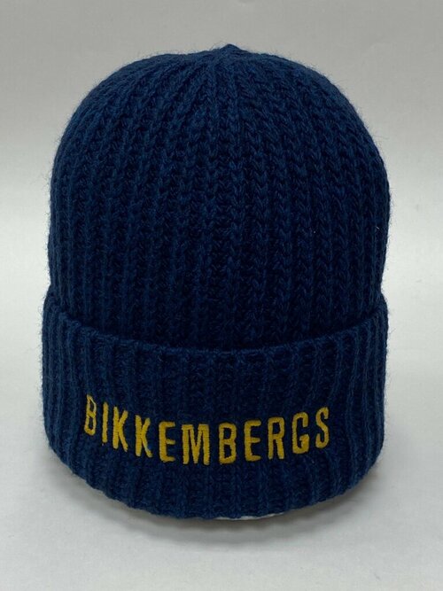 Шапка BIKKEMBERGS, размер М, синий