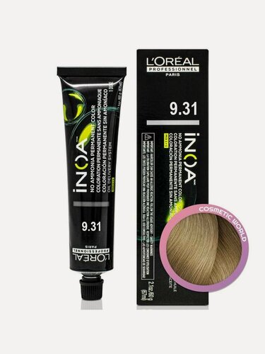 Изображение товара Loreal INOA 9.31 - Краска Иноа 60 мл
