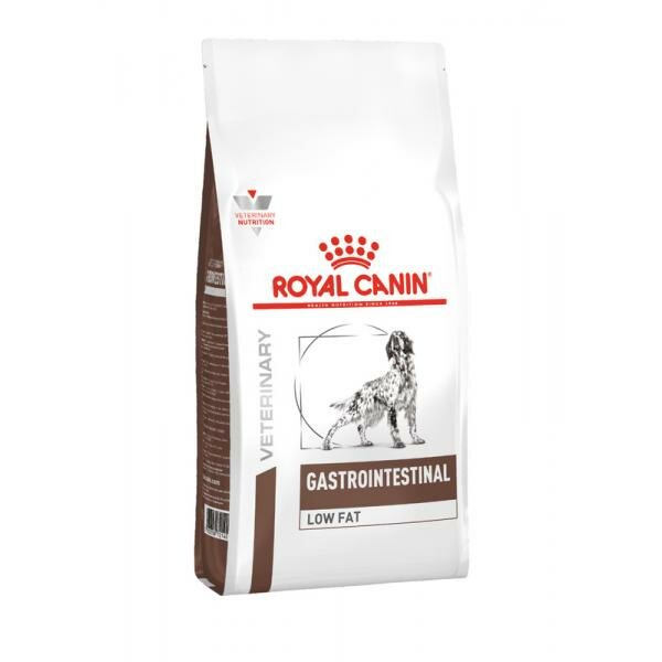 Royal Canin Диета с ограниченным содержанием жиров для собак при нарушении пищеварения (Gastro Intestinal Low Fat), 12кг