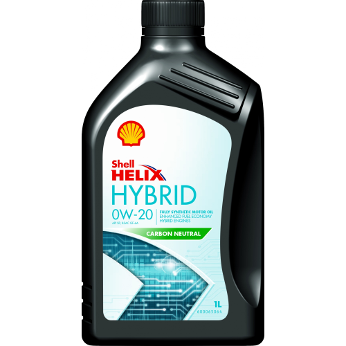 Масло моторное синтетическое Shell Helix HYBRID 0W-20, 1 л