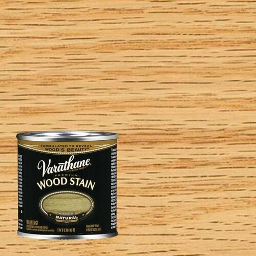 Морилка на масляной основе Varathane Premium Wood Stain 236 мл Натуральный 211755 морилка birchwood casey rusty walnut wood stain на водной основе красно коричневый цвет 90мл 24323