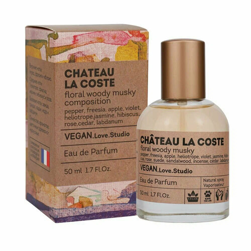 Delta Parfum Vegan Love Studio Chateau La Coste парфюмерная вода 50 мл для женщин роза шато версаль дельбар