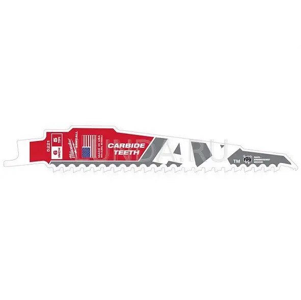 Полотно для сабельной пилы TCT AX 300, Milwaukee 48005227