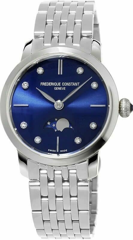 Наручные часы Frederique Constant Часы Frederique Constant FC-206ND1S26B, серебряный