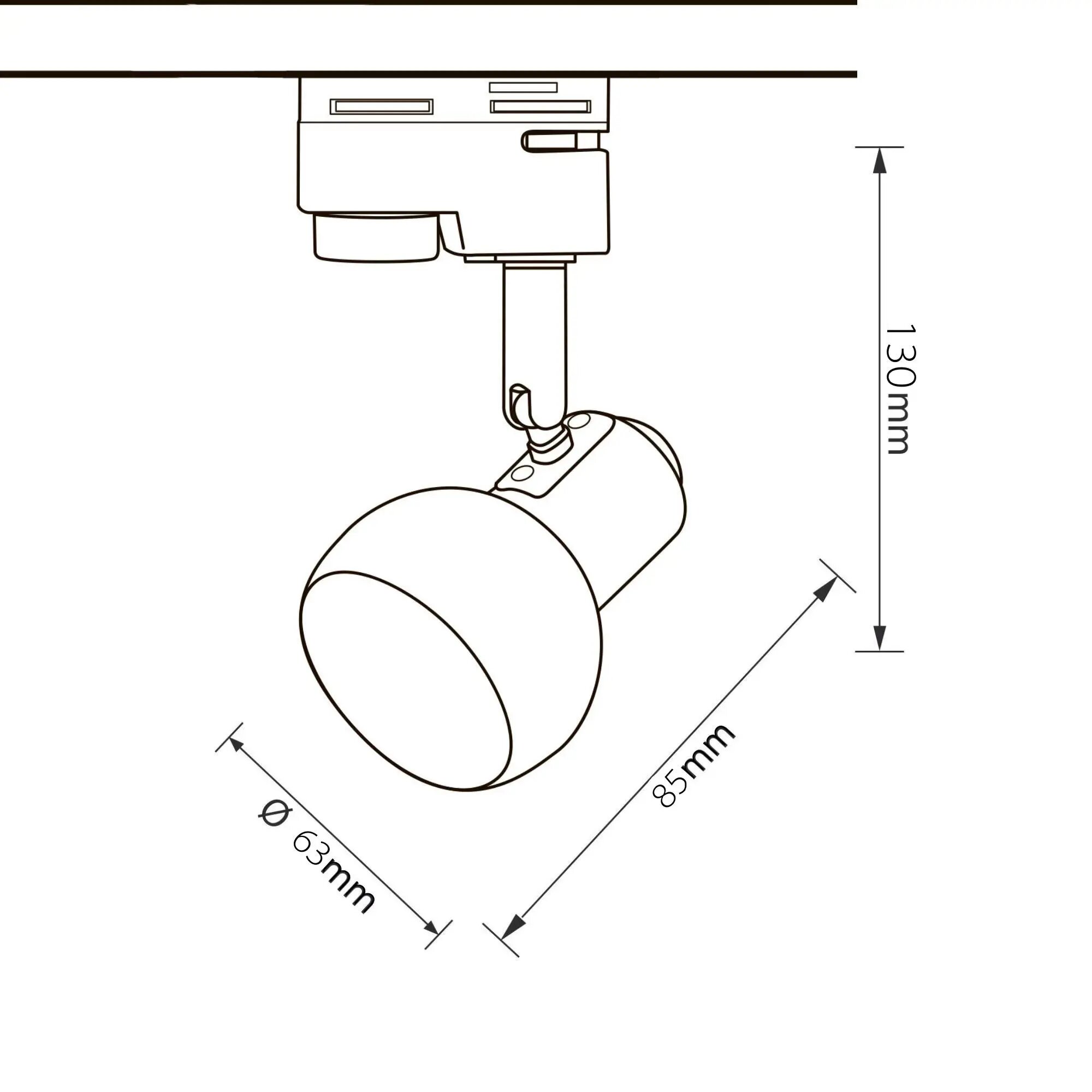 Трековый светильник Volpe UL-00009602 - фото №18