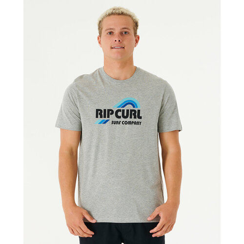 Футболка RIP CURL, размер S, серый