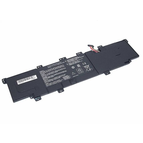 Аккумулятор для ноутбука Asus X402 11.1V 4000mAh OEM черная аккумуляторная батарея аккумулятор c21n1434 для ноутбука asus z450 7 4v 4000mah