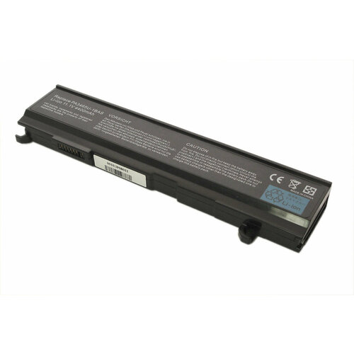 Аккумуляторная батарея для ноутбука Toshiba M70 M75 A100 (PA3465U-1BAS) 5200mAh OEM черная аккумуляторная батарея anybatt 11 u4 1445 4400mah для toshiba satellite a100 847 satellite a80 satellite m70 129 satellite a100 912 satellite m40 294 satellite m70 190 satellite a100 237 satellite a100 712 satellite m40 110