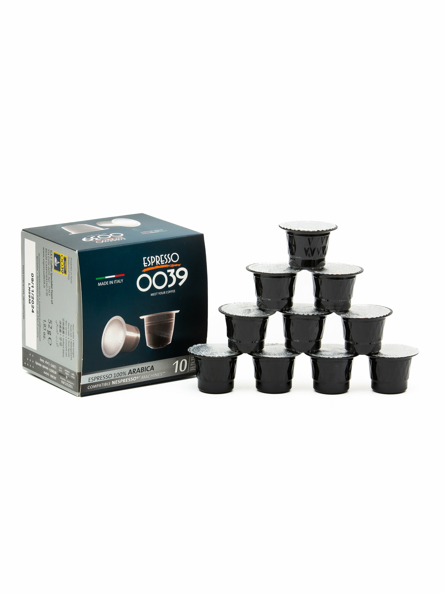 Кофе в капсулах Nespresso Espresso 0039 Италия