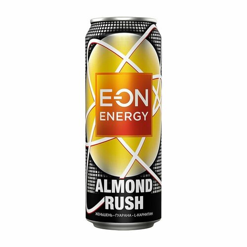E-ON энергетический напиток ALMOND RUSH Абрикос Миндаль 0,45 л 12 шт