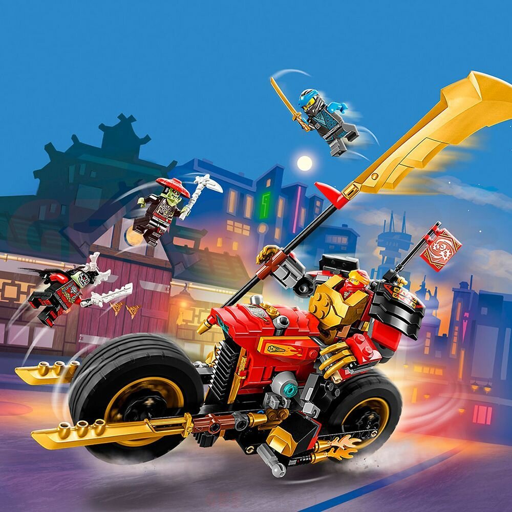 Конструктор Ниндзяго Робот-гонщик Эво Кая — фото 1