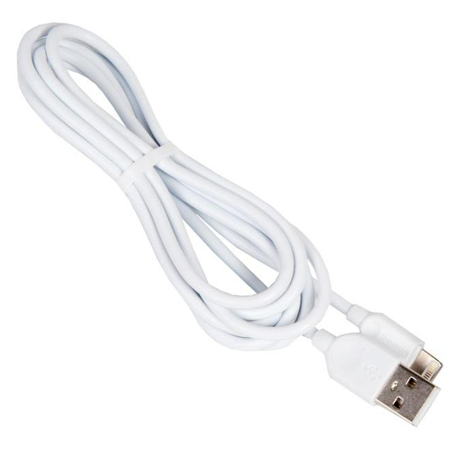 Кабель USB BOROFONE BX14 для Lightning, 2.4A, длина 1м, белый