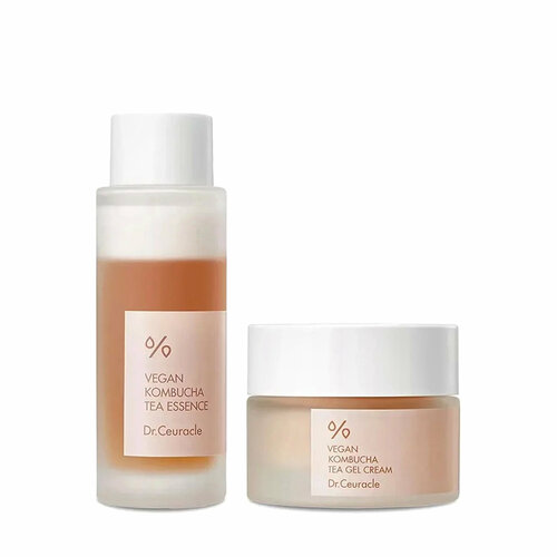 DrCeuracle Веганский дорожный набор для ухода за кожей лица Vegan Kombucha Tea Beginning Set 2890₽