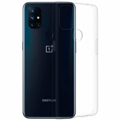 Силиконовый чехол для OnePlus Nord N10 5G прозрачный 1.0 мм