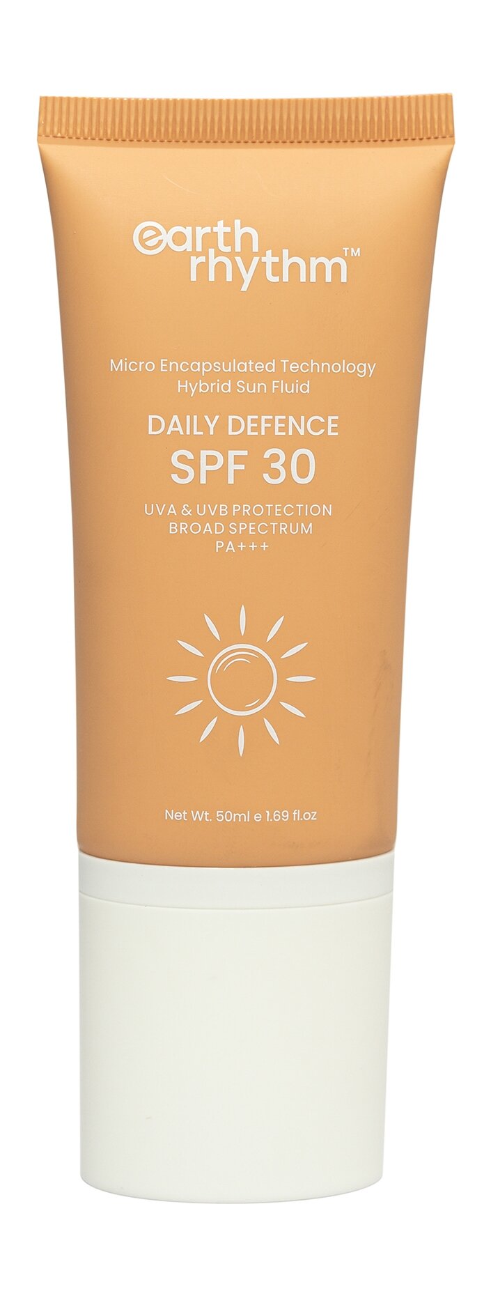 Солнцезащитный флюид для лица Earth Rhythm Daily Defence Hybrid Sun Fluid SPF 30 50 мл .