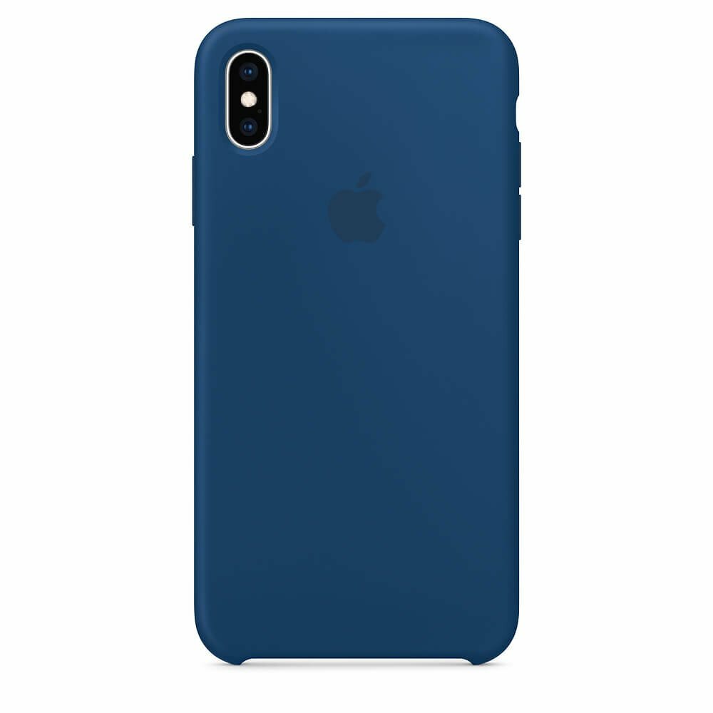 ClipCase Aksberry Silicone case для Apple iPhone XS Max темно-синий