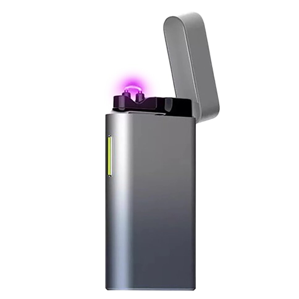 Электронная зажигалка Beebest Plasma Arc Lighter L400 Серая - фотография № 1