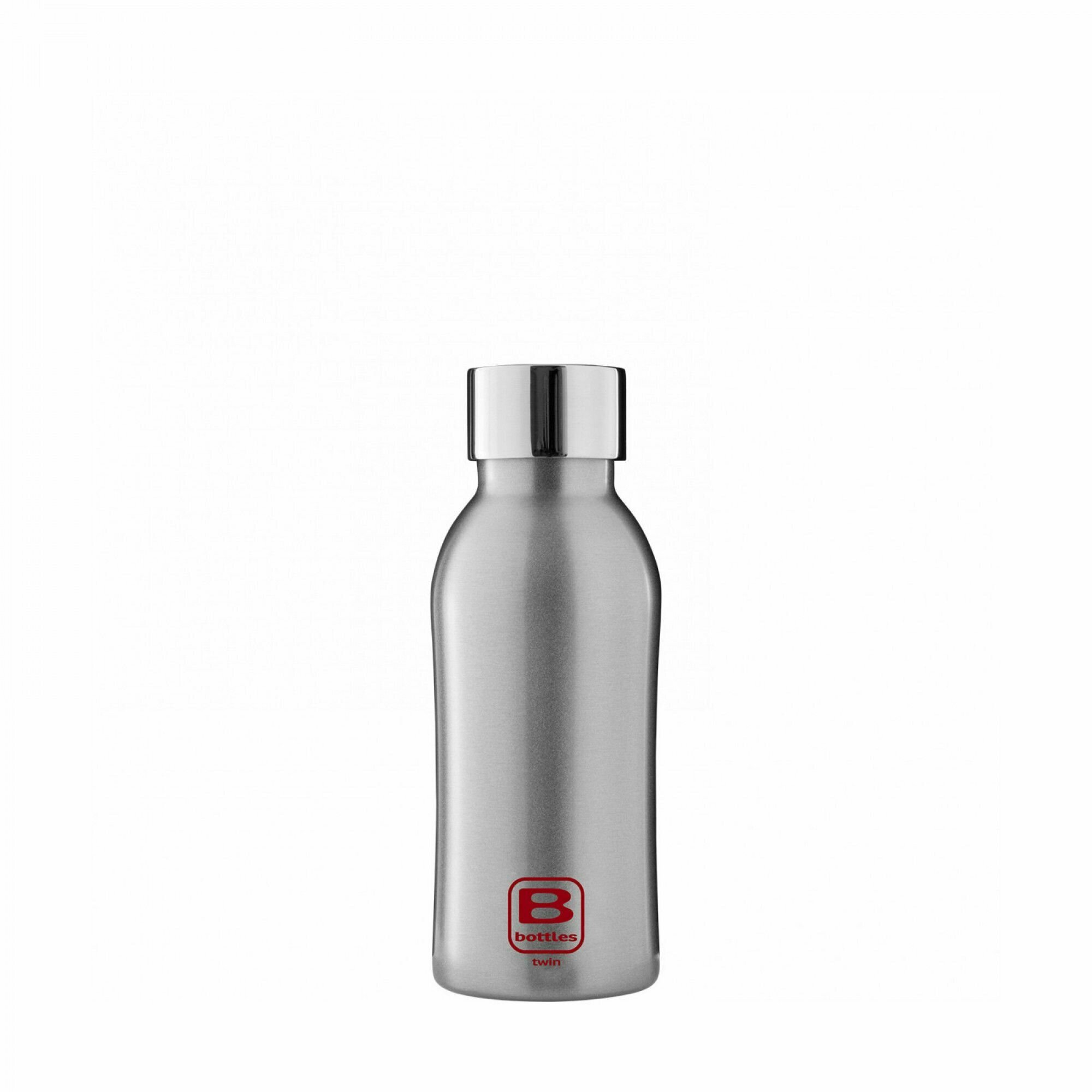 Термос Bugatti B Bottle Twin silver BBT-SL350IS две стальные вакуумные стенки, 350 мл, экологичные материалы