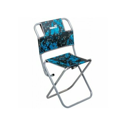 фото Helios стул туристический со спинкой shark труба ф22 helios (темно-синий, )