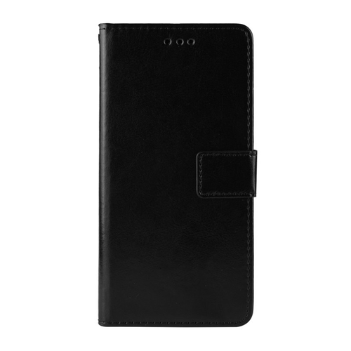 Чехол-книжка MyPads Porta Biglietti для OnePlus 9RT из эко-кожи с подставкой застежкой и визитницей. Черный.