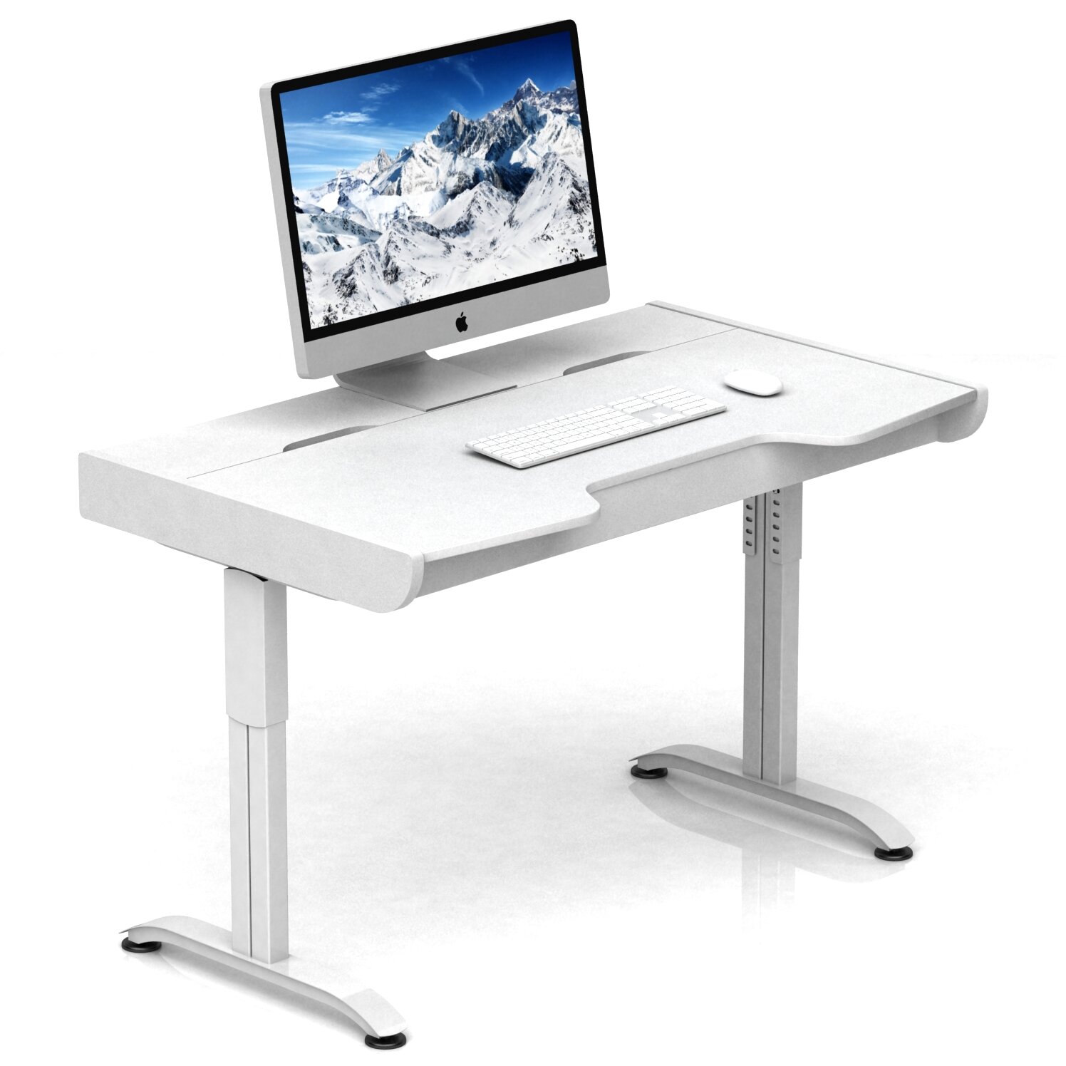 Компьютерный стол DX UNO ARENA WHITE белый