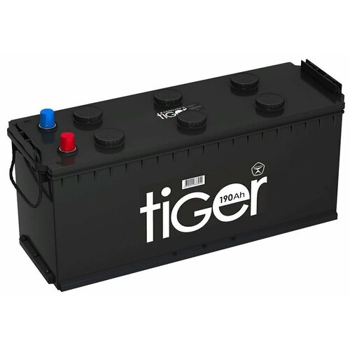 Аккумулятор автомобильный Tiger 190 А/ч 1200 А обр. пол. конус (4) Росс. авто (513x223x223)