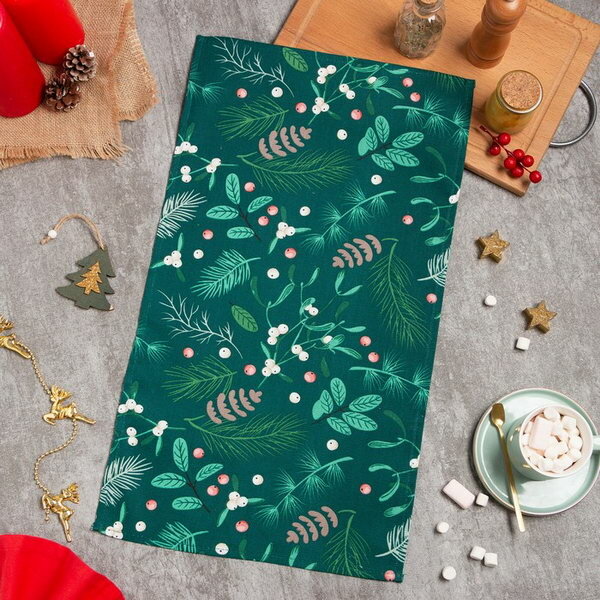 Кухонное полотенце Needles, 35x60 см, 100% хлопок, рогожка 164 г/?2