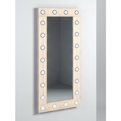 Зеркало настенное Стиль 5 Дуб Сонома 60 x 5 x 180 см 21743₽