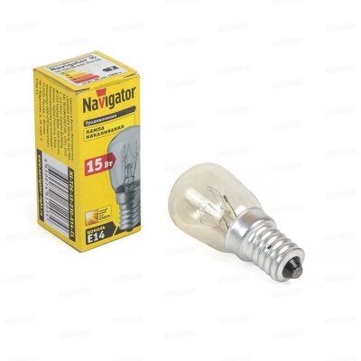 фото Лампа для холодильников, приборов, техники и оборудования Navigator 15Вт Е14 230В