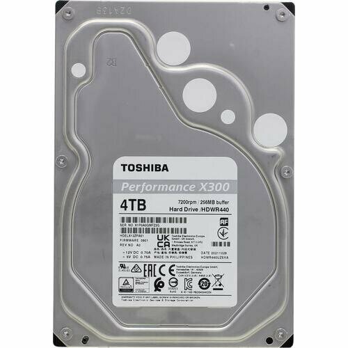 Жесткий диск Toshiba X300 HDWR440UZSVA 2725900₽