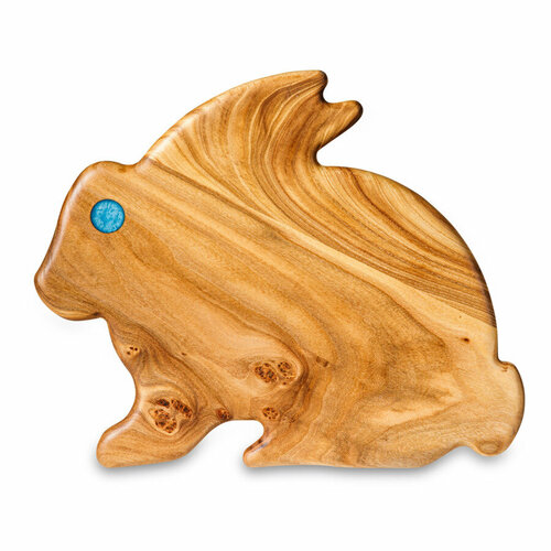 Доска разделочная Williams Oliver Кролик 31х35х2,4 см, вяз