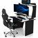 Геймерские игровые столы и кресла Геймерский компьютерный стол DX BIG COMFORT SO...