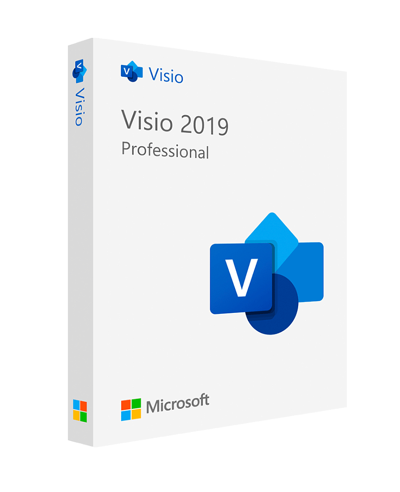 Microsoft Visio 2019 Professional (ключ активации / привязка к личному кабинету / бессрочная версия / русский язык)