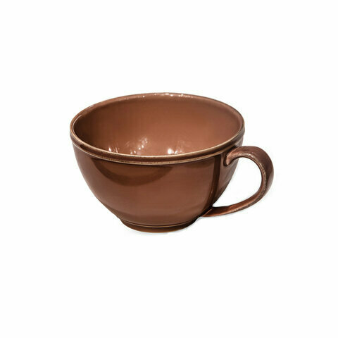 Чашка COSTA NOVA Friso, 730 мл, керамическая, коричневая (FIS181-01611Q)