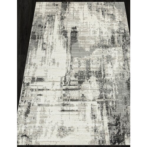 Ковер LAMER - Прямоугольник Серый, Современный, Ковер на пол, в гостиную, спальню, в ассортименте, Турция, Бельгия, Турция (80 см. на 150 см.)