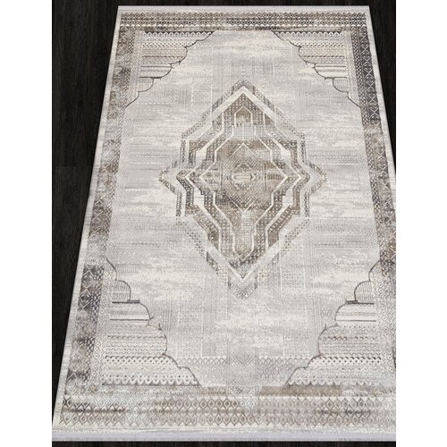 Ковер ASADU - Прямоугольник Серый, Классический, Ковер на пол, в гостиную, спальню, в ассортименте, Турция, Бельгия, Турция (100 см. на 200 см.)