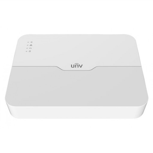 Видеорегистратор Uniview Видеорегистратор IP 8-ми канальный 4K с 8 PoE портами; Входящий поток на запись до 64Мбит/с; Поддерживаемые форматы сжатия: Ultra 265/H.265/H.264; Запись: разрешение до 4K; HDD; 1 SATA3 до 6Т (NVR301-08LS3-P8-RU) uniview видеорегистратор ip 8 ми канальный 4k с 8 poe портами входящий поток на запись до 64мбит с поддерживаемые форматы сжатия ultra 265 h 265 h