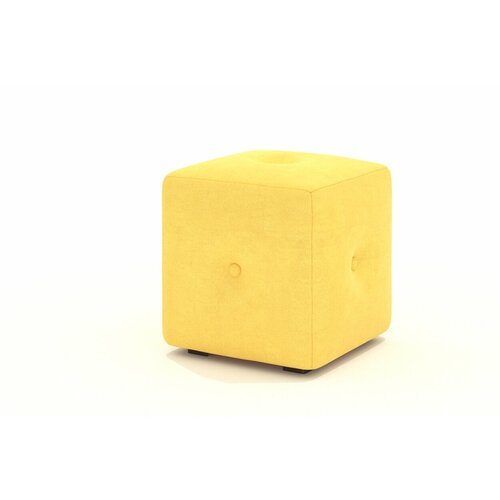Пуф Куб Желтый